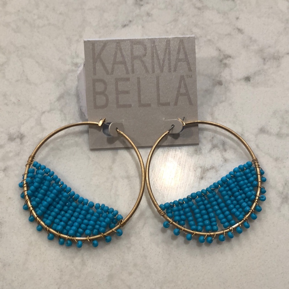 ⬇️ ⬇️CLEARANCE⬇️ NWT Karma Bella Earrings - Picture 1 of 5